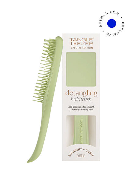 Matte Ultimate Detangler Olive Green Hair Detangling Brush