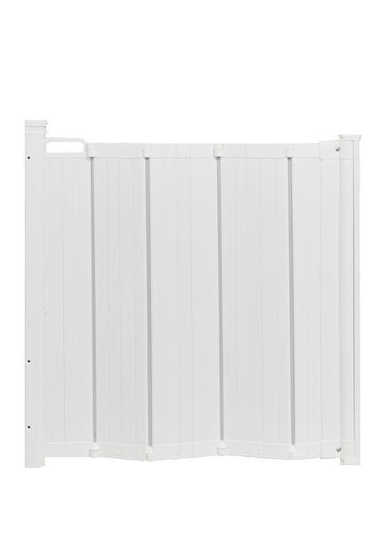 Alma Beyaz Katlanabilir Bebek ve Çocuk Güvenlik Kapısı 55 - 89 cm