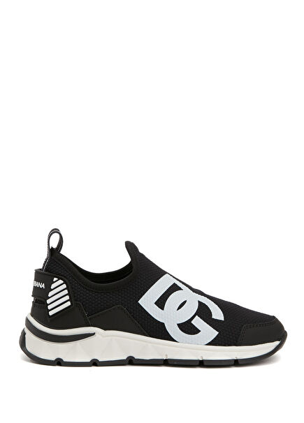 Black White Boys Sneakers