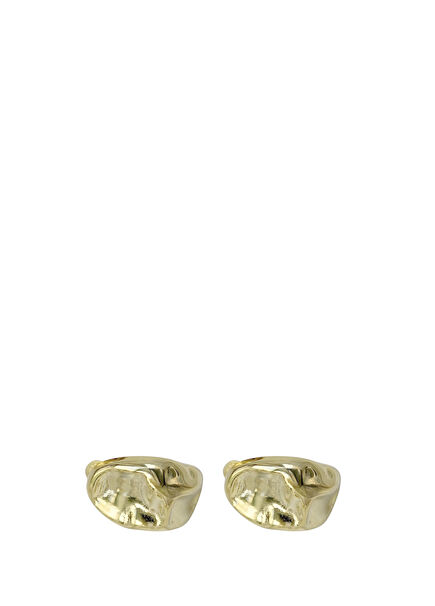 Bold Yamuk 925 Ayar Gümüş Kadın Küpe