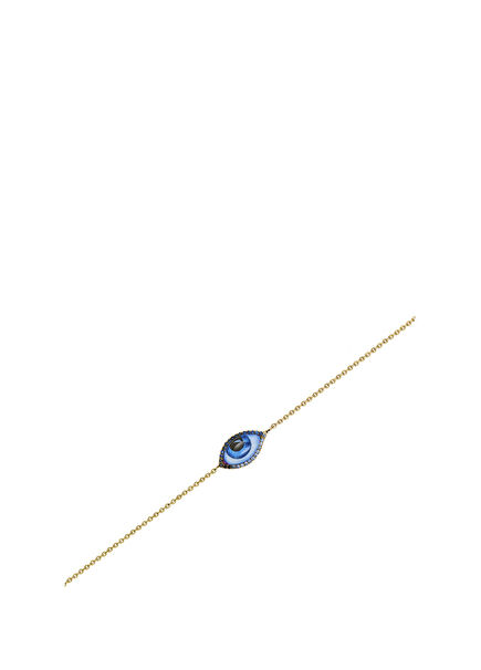 Petit Blue Women's Gold Bracelet