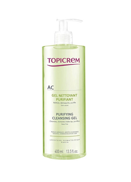 AC Purifiying Cleansing Purifying Facial Cleansing Gel for Oily and Sensitive Skin 400 ml