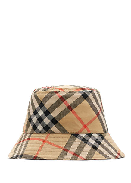 Bucket Bej Unisex Çocuk Şapka