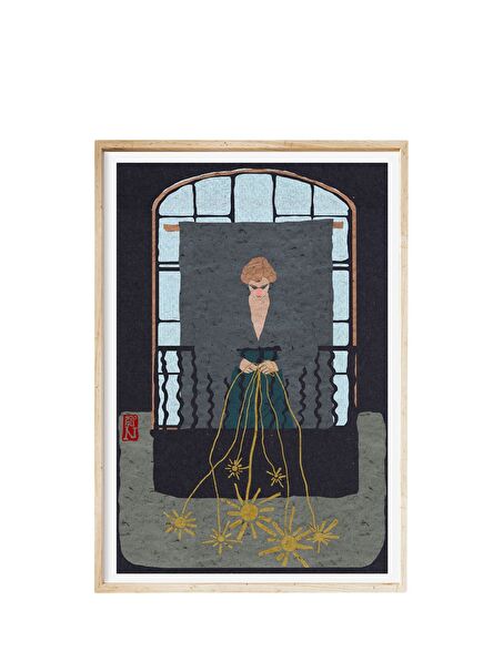 Balcony Edisyonlu Fine Art Baskı