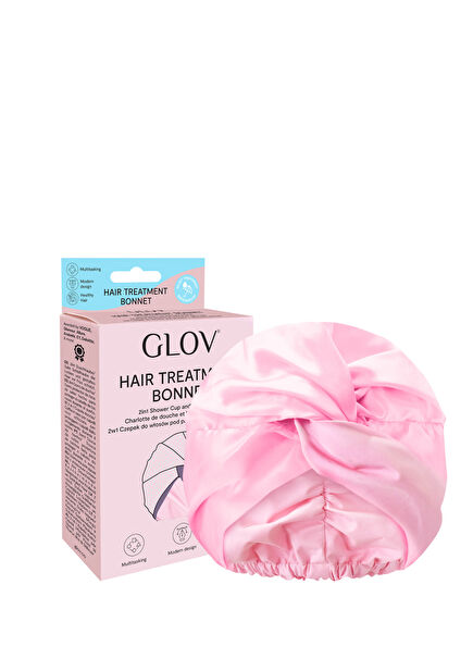 Hair Treatment Bonnet Pink