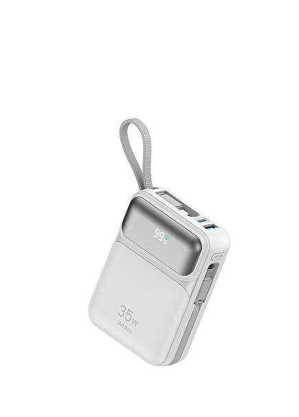 Wi-P052 Galaxy Serisi Type-C Lightning Çıkışlı 10000mAh Powerbank PD 35W