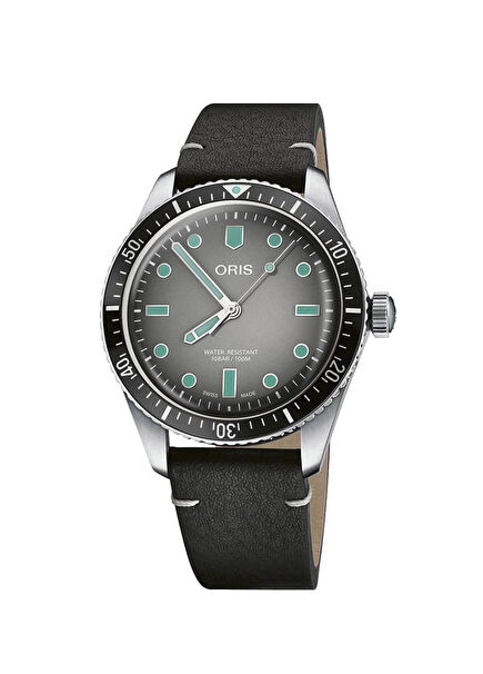 Divers Sixty-Five 01 733 7707 4053-07 5 20 89 Siyah Deri Erkek Kol Saati