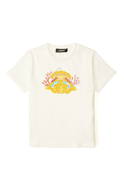 Beyaz Kız Çocuk T-shirt