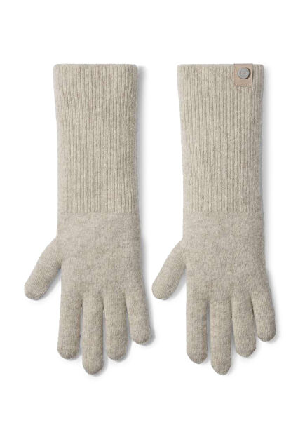 Bej Kadın Kaşmir Eldiven