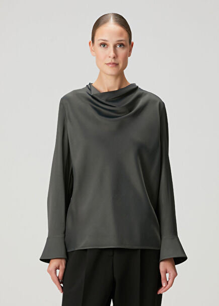 Dark Grey Blouse