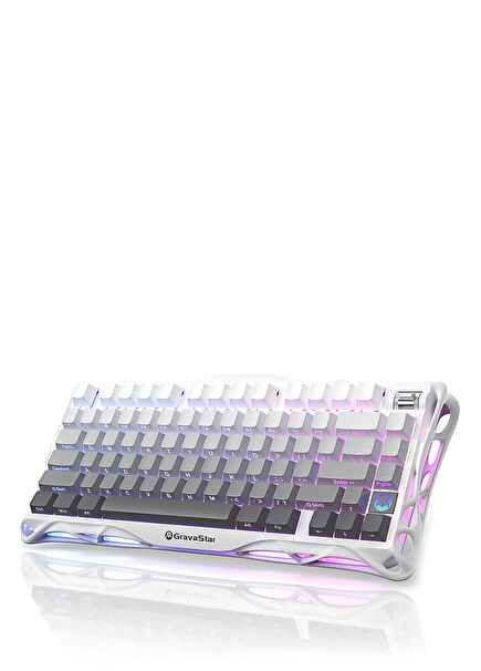 Mercury K1 RGB White Wireless Mechanical Gaming Keyboard