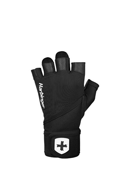 Pro Wristwrap Gloves Black Weightlifting Gloves