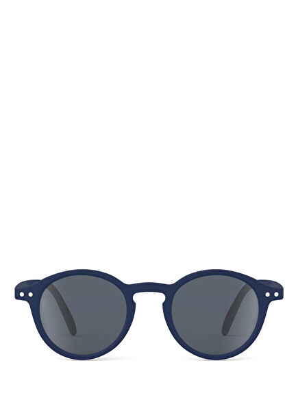 Kids #d Navy Blue Navy Unisex Kids Sunglasses