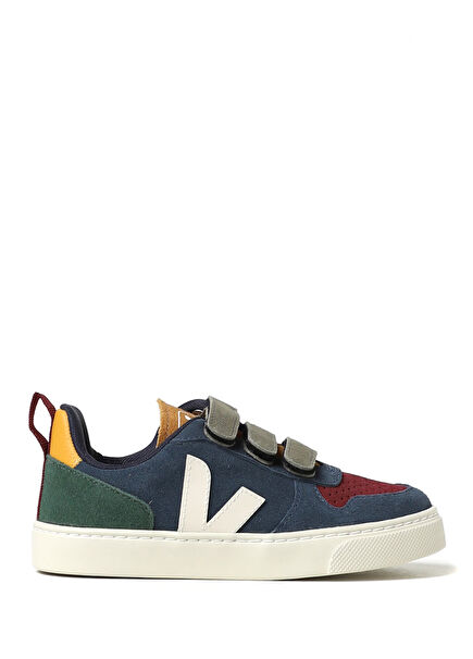 V 10 Colorblocked Unisex Çocuk Deri Sneaker