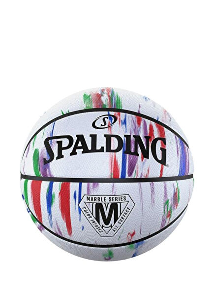 2021 Marble Series Rainbow Size: 7 Basketball