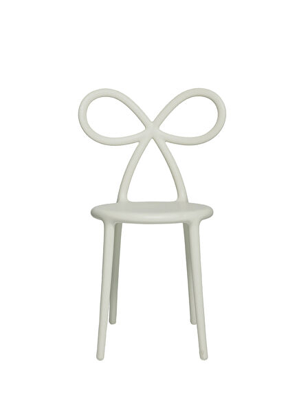 Ribbon Beyaz Yemek Odası Sandalyesi
