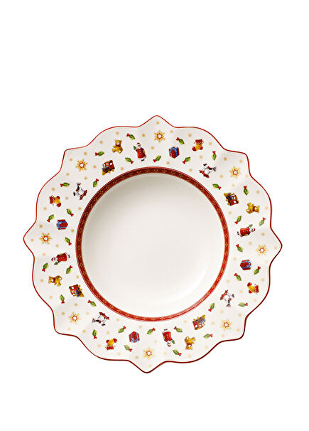 Toy's Delight Christmas Porcelain Deep Plate 26 cm