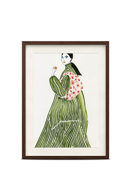 No:21 Kahverengi Tablo