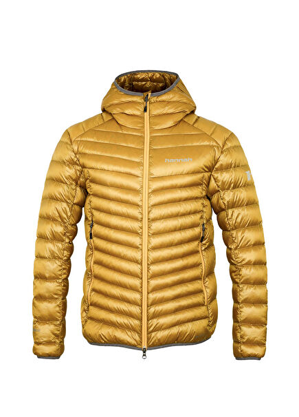 Arden Golden Yellow Men's Hooded Outdoor Coat
