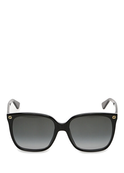 Siyah Kare Kadın Güneş Gözlüğü