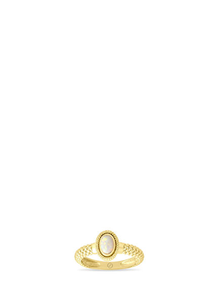 Opal 14K Gold Women Ring