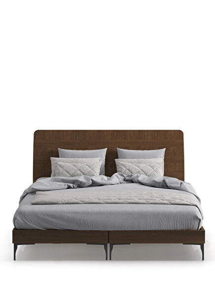 Juliet 160 Smoked Meşe Çift Kişilik Yatak