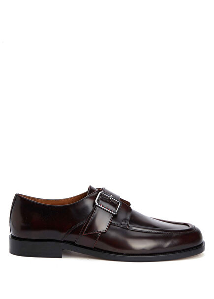 Bordo Erkek Deri Loafer