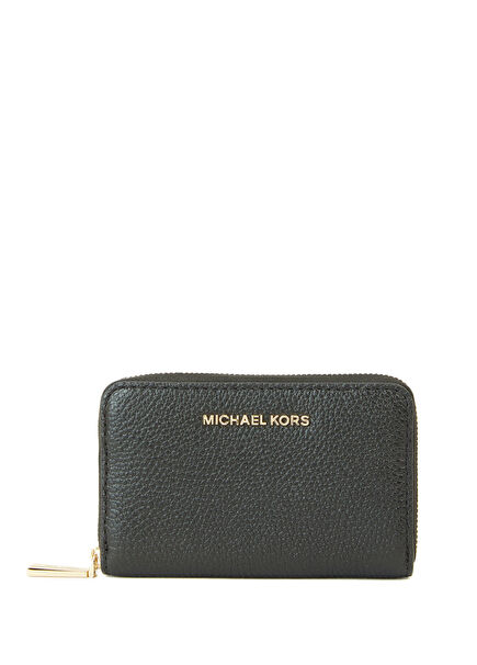 Jet Set Siyah Kadın Deri Kartlık