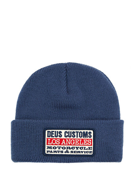 Navy Blue Men's Beanie