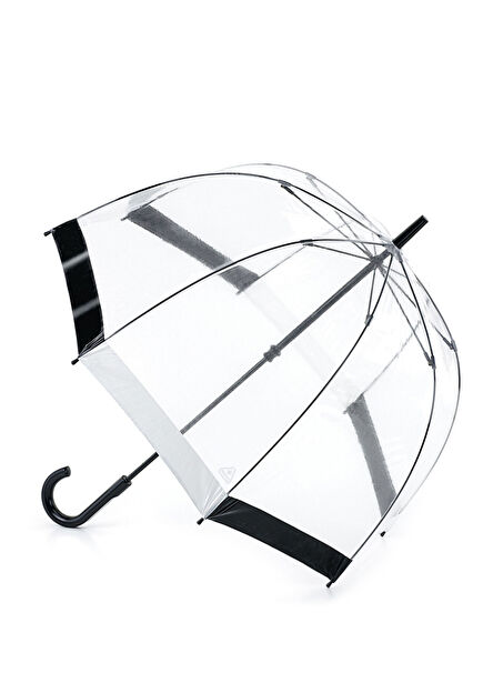 Birdcage® 1 Black White Şeffaf Kadın Şemsiye