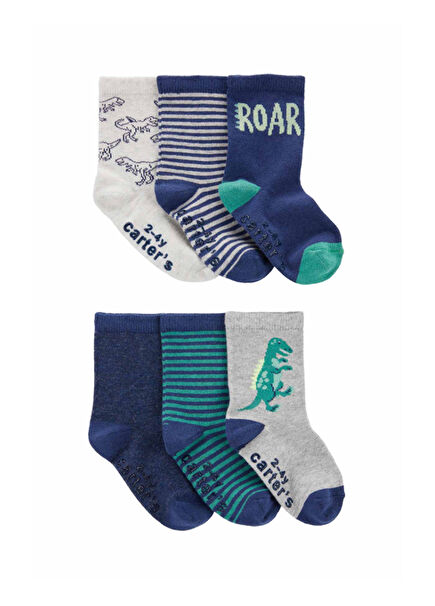 Boys' 6-Pack Socks Set