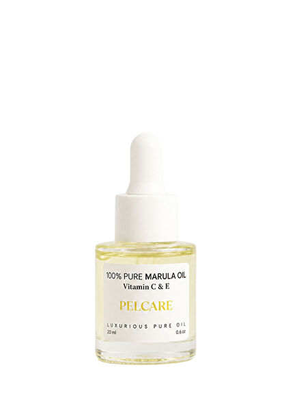 Pure Marula Oil Yüksek C Vitamini İçeren Saf Botanik Nemlendirici Cilt Bakım Yağı 20 ml