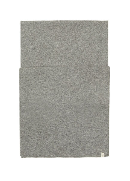 Grey Women's Cashmere Blend Wool Scarf