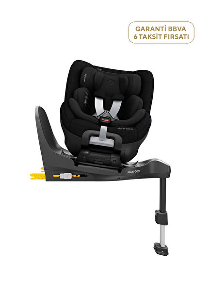 Mica 360 Pro I-Size SlideTech Sliding Isofix Rotatable Reclinable Authentic Black Baby Car Seat
