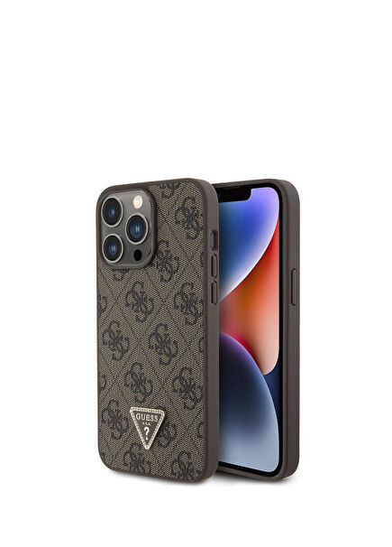 Compatible with iPhone 14 Pro Max 4G Patterned Strass Case