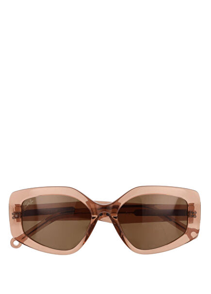 HSA06 S04 Krem Rengi Asetat Kadın Güneş Gözlüğü