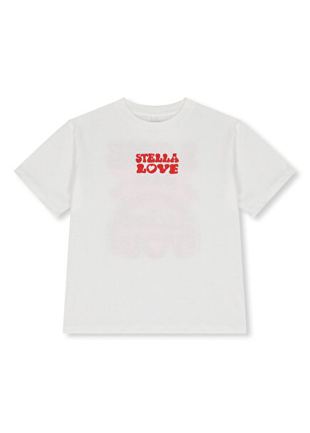 Çok Renkli Kız Çocuk T-shirt