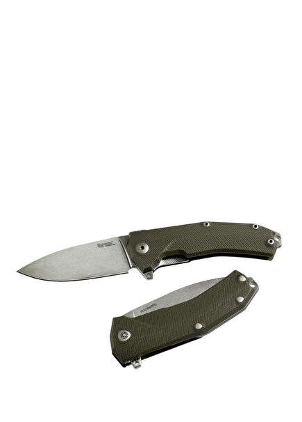 KUR G10 Green Handle Pocket Knife