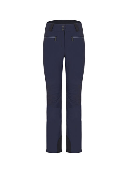 Nove Quatro Uno Softshell Dark Navy Blue Women's Sports Trousers