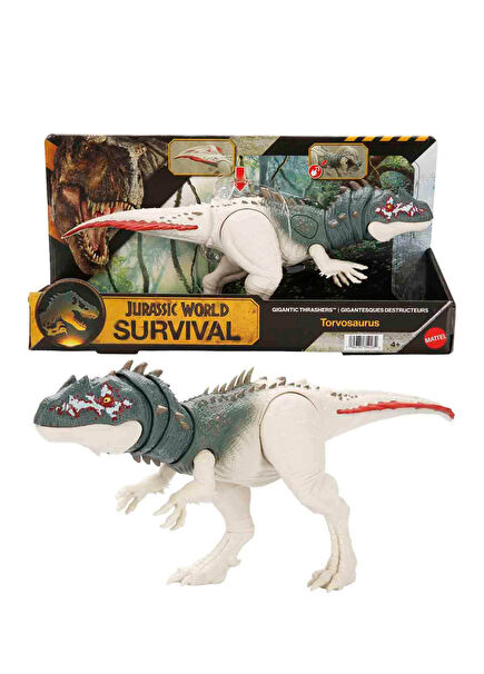 Tracker Dinosaur Figure Movie Series Torvosaurus Character Figure Toy JKL88 JGB92