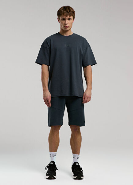 Ever Antrasit Relaxed Regular Fit Erkek Spor Şort 