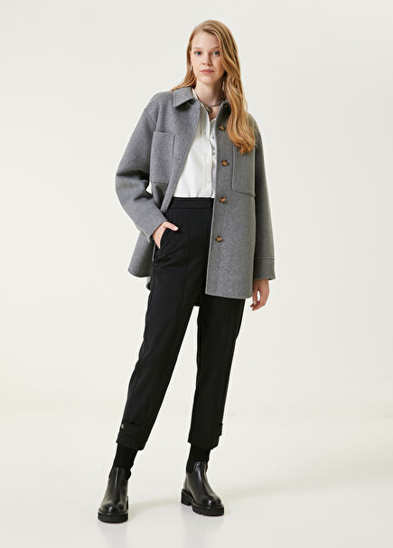Siyah Scuba Jogger Pantolon