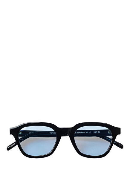 Black Blue Acetate Unisex Sunglasses