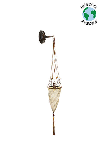 Fortuny Silk Cesendello Modeli Bej Kandil Aplik