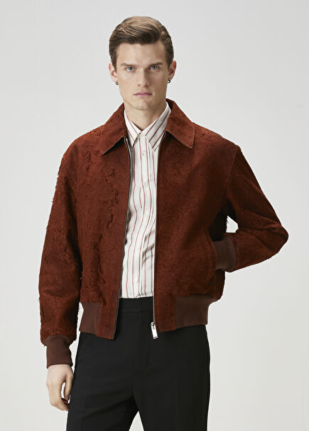 Brown Suede Coat