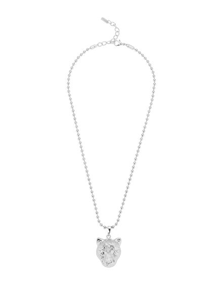 The Wild Tigra Silver Women's Necklace
