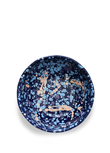Island Breeze Navy Blue Round Bowl 16cm