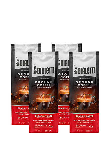 Classico 4 Pieces Ground Coffee 250 g