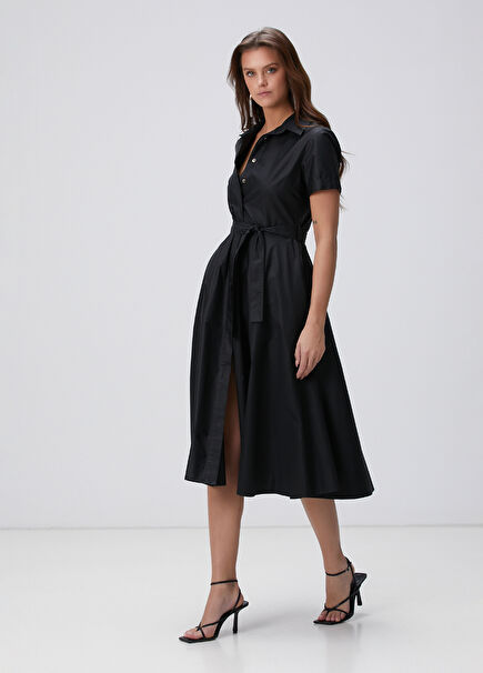 Black Midi Dress