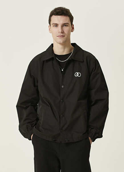 Black Men's Coach Jacket